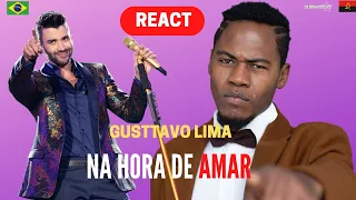 REACT DA MUSICA | Gusttavo Lima - Na Hora de Amar (Spending My Time) | GRINGO REAGINDO