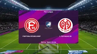 PES 2020 | Fortuna Dusseldorf vs Mainz 05 - Germany Bundesliga | 19 October 2019 | Full Gameplay HD