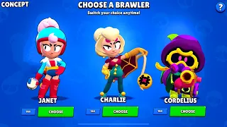 ✅ NEW BRAWLER IS HERE!!?😍🎁|Brawl Stars FREE GIFTS🍀|Concept