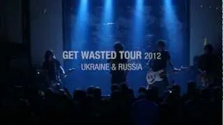 ALL FACES DOWN - Get Wasted Tour 2012 (Ukraine & Russia)