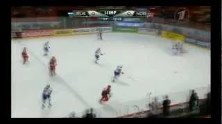 NHL Чемпионат мира 1/4: Россия - Норвегия 1-0 17.05.2012