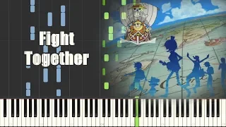 One Piece Opening 14 - Fight Together (Piano Synthesia)