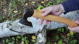 Svante Djarv Woodworker Axe view by www bushcraftcanada com