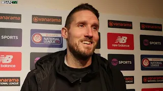 INTERVIEW | Jon Shaw's post-match reaction to South Shields triumph