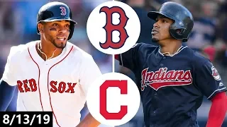 Boston Red Sox vs Cleveland Indians Highlights   August 13, 2019 2019 MLB Season