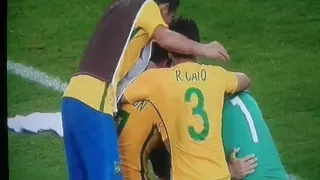 Brazil -Germany Neymar 's goal on the Final 2016