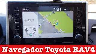 Toyota RAV4 2019 - Como configurar el navegador y Spotify