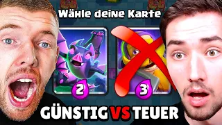 GÜNSTIGE vs TEURE EVO KARTEN wählen! 😱