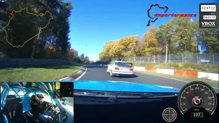 BMW M2 CS Race DM Performance - 7.32 BTG with traffic - Nürburgring Nordschleife