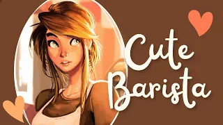 Cute Barista Flirts With You and Comforts You (Coffee Shop) (You Don't Like Christmas?) (F4A)