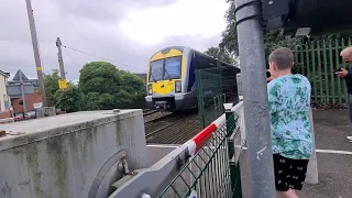 *Damaged Ped Light* Meeting House Lane Foot Level Crossing (Co.antrim) Saturday 31/7/21