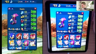 Sonic Dash+ | ESPIO THE CHAMELEON Character - Review, Gameplay & Walkthrough (iOS)