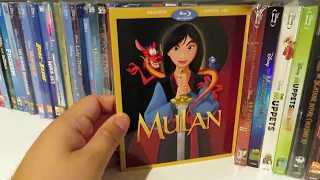 Entire Disney Bluray Collection August 2017