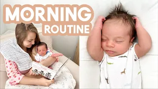 REALISTIC Newborn Morning Routine