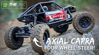 Axial Capra 1/10 4DW Edition: The Steering Beast!! Steer With 4 Wheels.