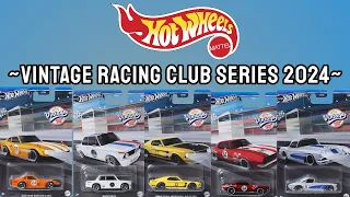 The Hot Wheels Vintage Racing Club Series 2024