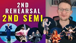 Second rehearsal of Second Semi Final summary - EUROVISION 2024