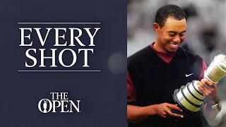 Every Shot | Tiger Woods Wins 2nd Career Grand Slam | 134th Open Championship