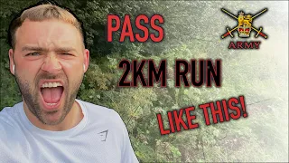 how to IMPROVE  your 2km time | BRITISH ARMY fitness assessment