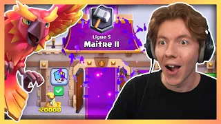 JE RUSH LES LIGUES avec un deck PHÉNIX !! - Clash Royale