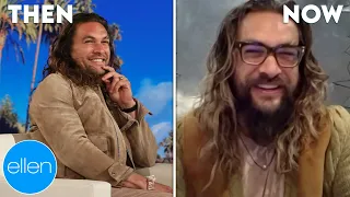 Then and Now: Jason Momoa's First and Last Appearances on 'The Ellen Show'