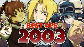 Top 30 Anime Openings of 2003