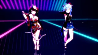 【Genshin Impact ✖ Honkai: Star Rail MMD】 Love Me If You Can feat. Ganyu & Hanabi