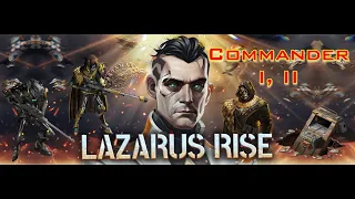 War Commander : LAZARUS RISE : Commander I, II