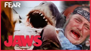 Quint Meets His End | JAWS (1975)