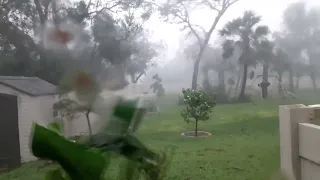 Hurricane Ian in our North Port, Florida backyard