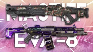 Mastiff vs Eva-8 in less than 3 minutes | Which gun is better | Apex Legends Season 15