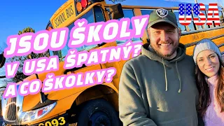 Školka a škola v USA + Jeep v Americe