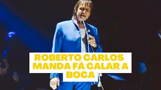 Roberto Carlos manda fã calar a boca | Veja!