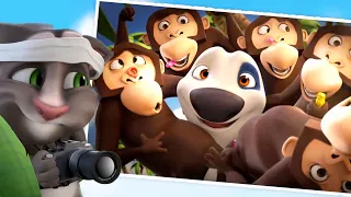 Talking Tom ⭐   Planeta dos Macacos  ⭐ Desenhos Animados Engraçados Para Crianças