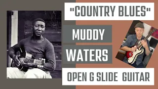 Learn to play this Muddy Waters blues slide guitar classic in Open G tuning