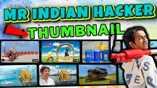 How to make thumbnail like Mr Indian Hacker ? || Mr Indian Hacker jaisa thumbnail kaise banaye