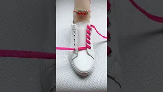 How to tie shoelaces? Shoe lacing styles #shorts #shoeslacestyles #tieshoelaces