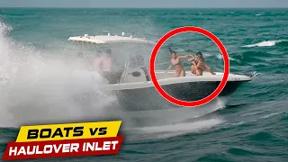 THEY WERE NOT EXPECTING THIS! | Boats vs Haulover Inlet