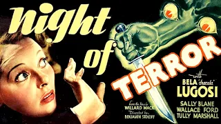 Night of Terror (1933) Horror Full Movie - Bela Lugosi, Sally Blane
