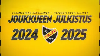 KalPan joukkueen julkistus Liiga-kaudelle 2024–2025