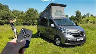 Renault Trafic 2.0 dCi 170 EDC L2H1 Camper TEST Transformersa