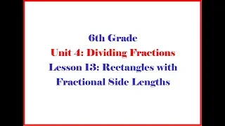 6 4 13 Illustrative Mathematics Grade 6 Unit 4 Lesson 13 Morgan