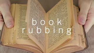 [ASMR] 📚 Books: Rubbing, Paper Sounds, Page Flipping (NO TALKING)