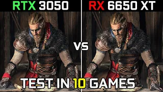 RTX 3050 vs RX 6650 XT | How Big is the Difference? | in 2022