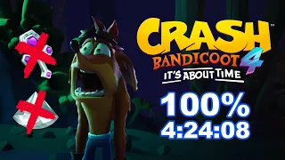 (WR) Crash Bandicoot 4: It's About Time - 100% Speedrun (4:24:08)