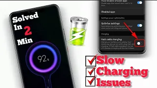Slow charging issues on Xiaomi || turbo charging not showing || 100% solved