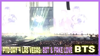 Blood Sweat & Tears/Fake Love - BTS PTD Concert 220416 D4 Fan Cam