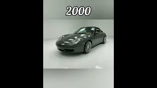 evolution of Porsche car (1949-2022) #shorts
