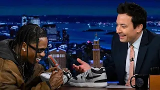 Travis Scott Signed Nike Mac Attack in an Interview