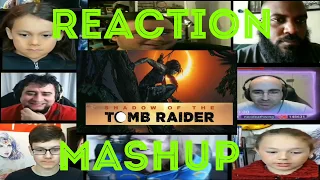 SHADOW OF THE TOMB RAIDER OFFICIAL TRAILER  REACTION MASHUP